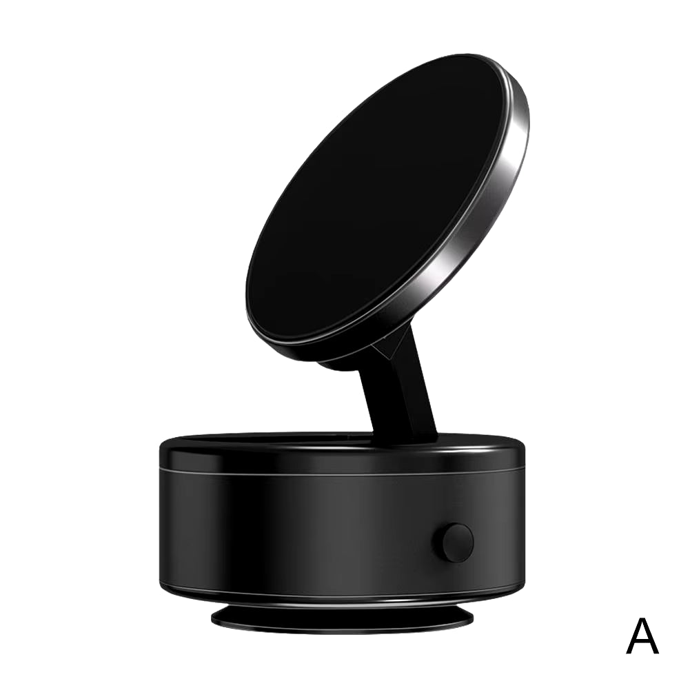 Intelligent Car Mount Mobile Phone Holder Magnetic Black Technology Adsorption Bracket Vacuum Adsorption Stable