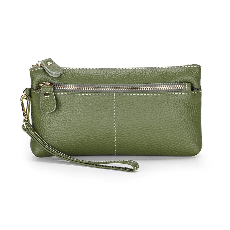 Genuine Leather Clutch Bag Women