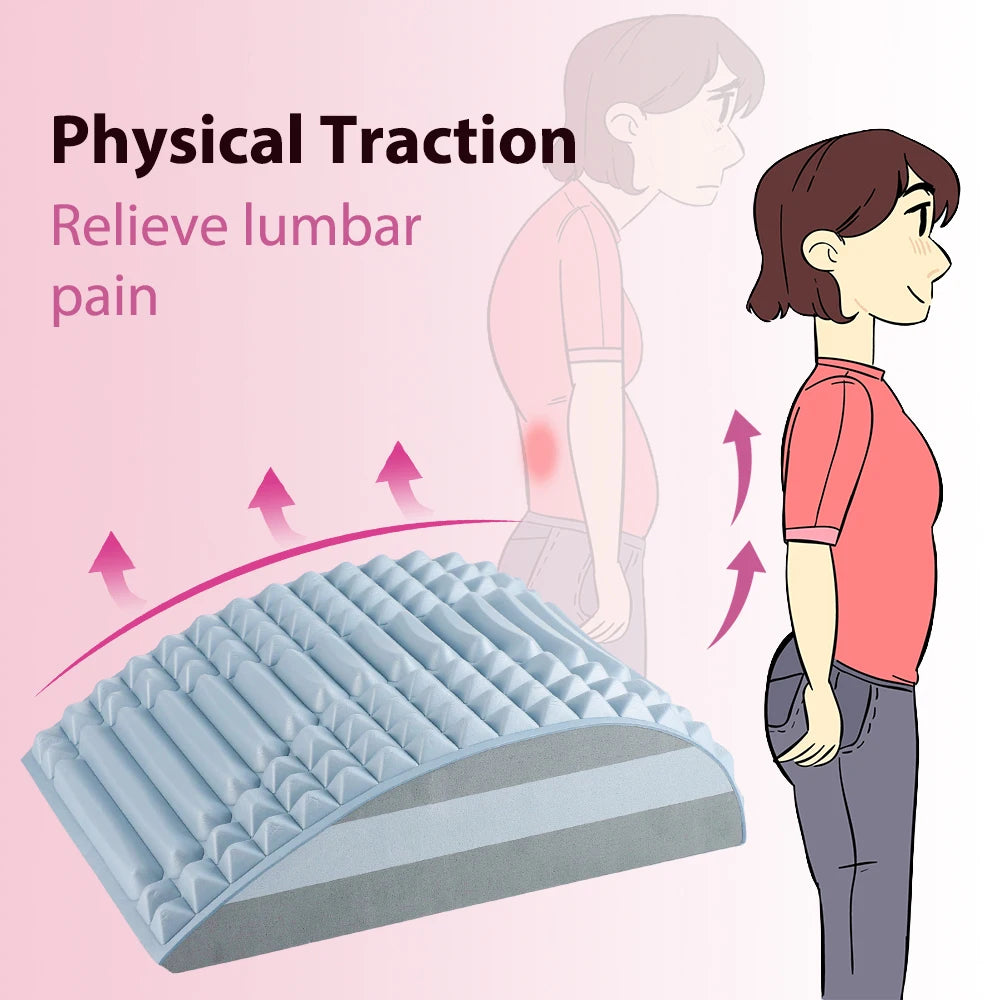 Back Stretcher for Lower Back Pain Relief Relax Fitness