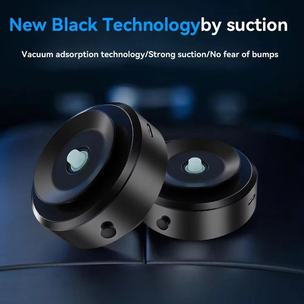 Intelligent Car Mount Mobile Phone Holder Magnetic Black Technology Adsorption Bracket Vacuum Adsorption Stable
